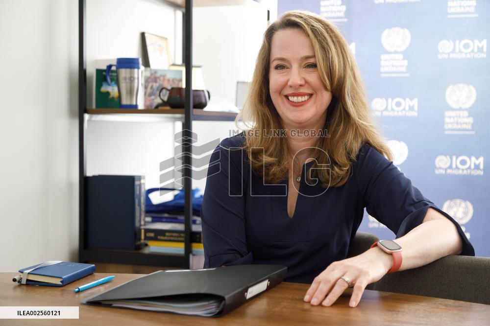 Interview of IOM Director General Amy Pope with Ukrinform