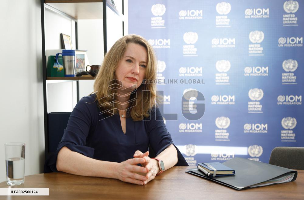 Interview of IOM Director General Amy Pope with Ukrinform