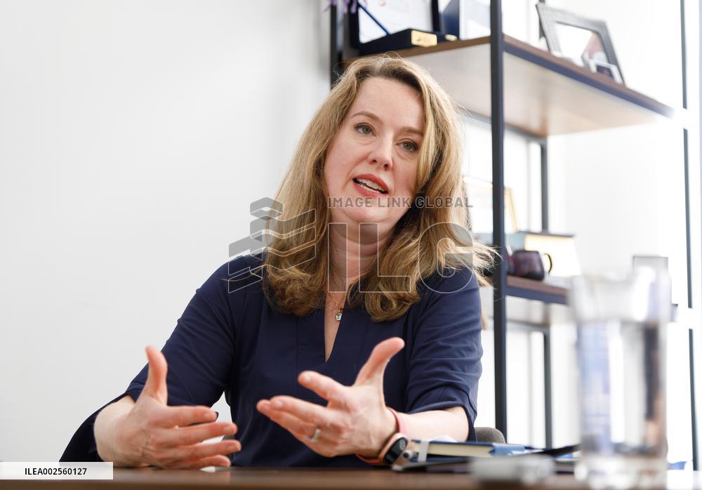 Interview of IOM Director General Amy Pope with Ukrinform