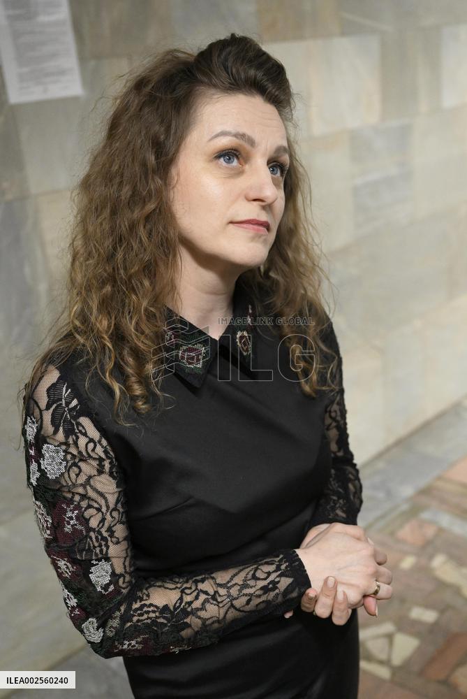 A school in a metro station in Kharkiv