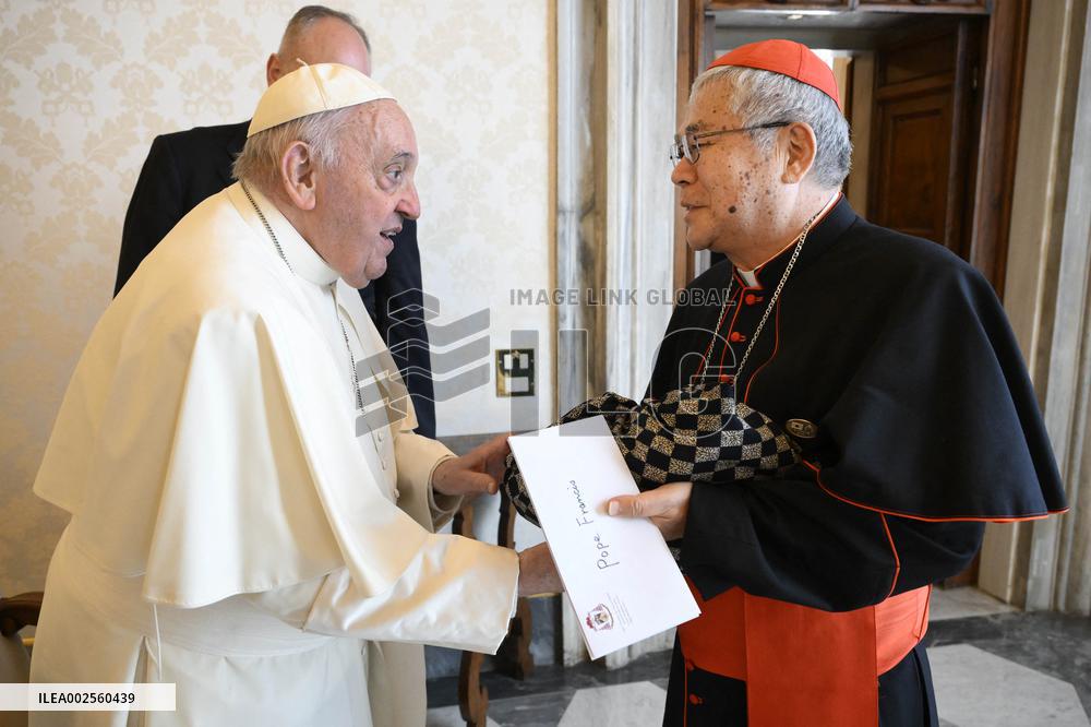 Pope Francis Meets Japanese Bishops - Vatican