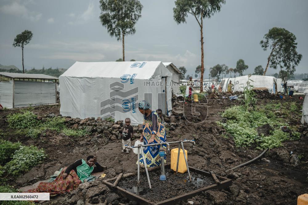 DR CONGO-GOMA-CONFLICT-IDP CAMP