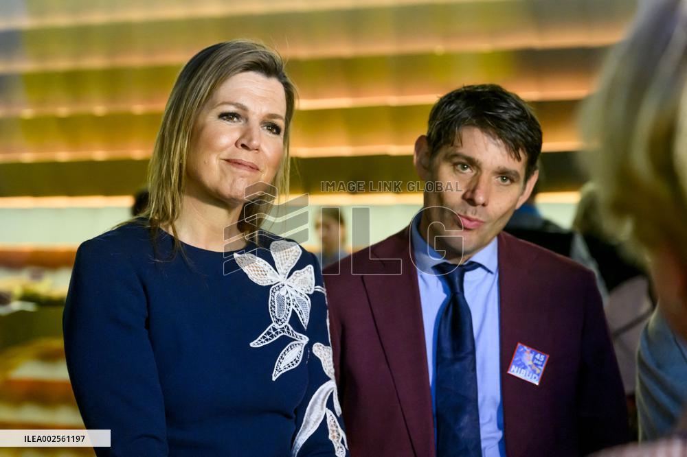 Queen Maxima At Conference Of Nibud - Utrecht