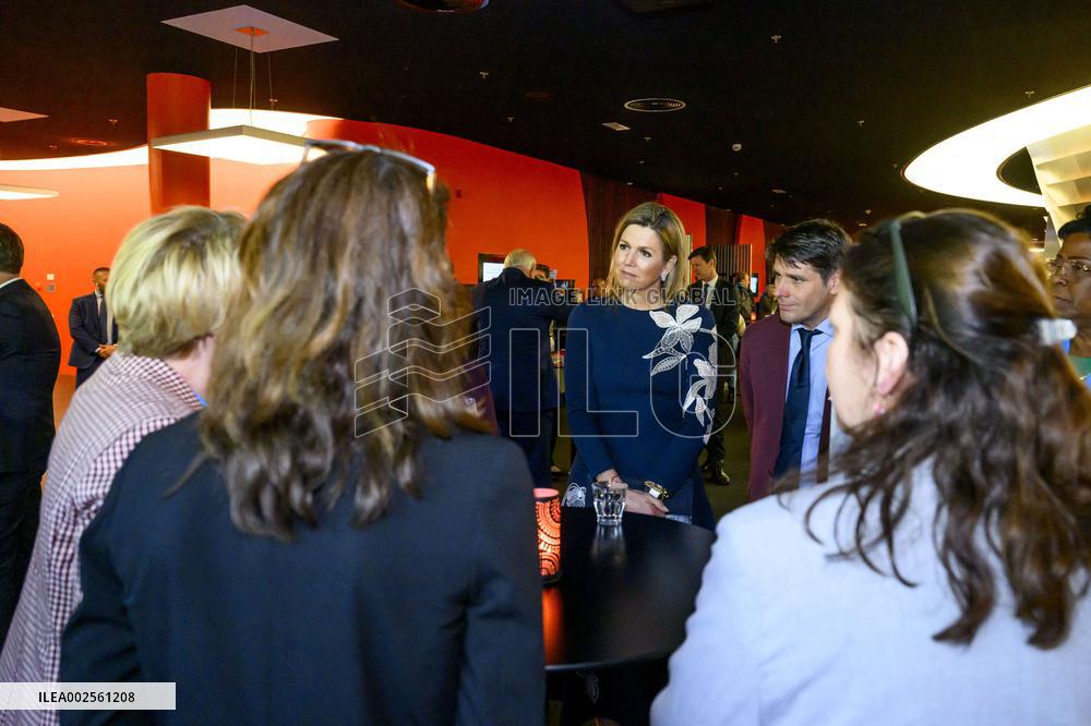 Queen Maxima At Conference Of Nibud - Utrecht