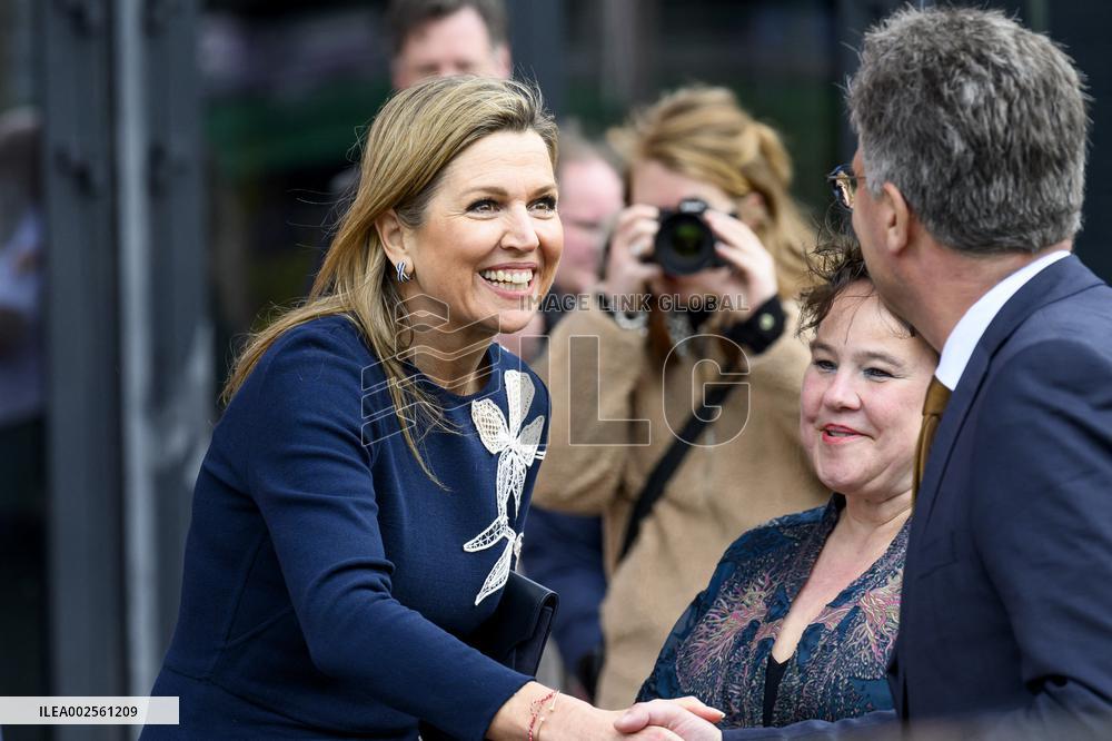 Queen Maxima At Conference Of Nibud - Utrecht