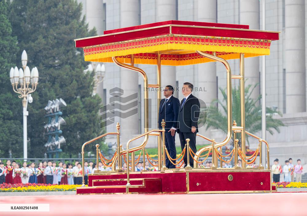 CHINA-BEIJING-XI JINPING-SURINAMESE PRESIDENT-TALKS (CN)