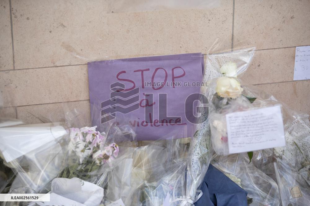 White March In Tribute To Shemseddine - Viry-Chatillon