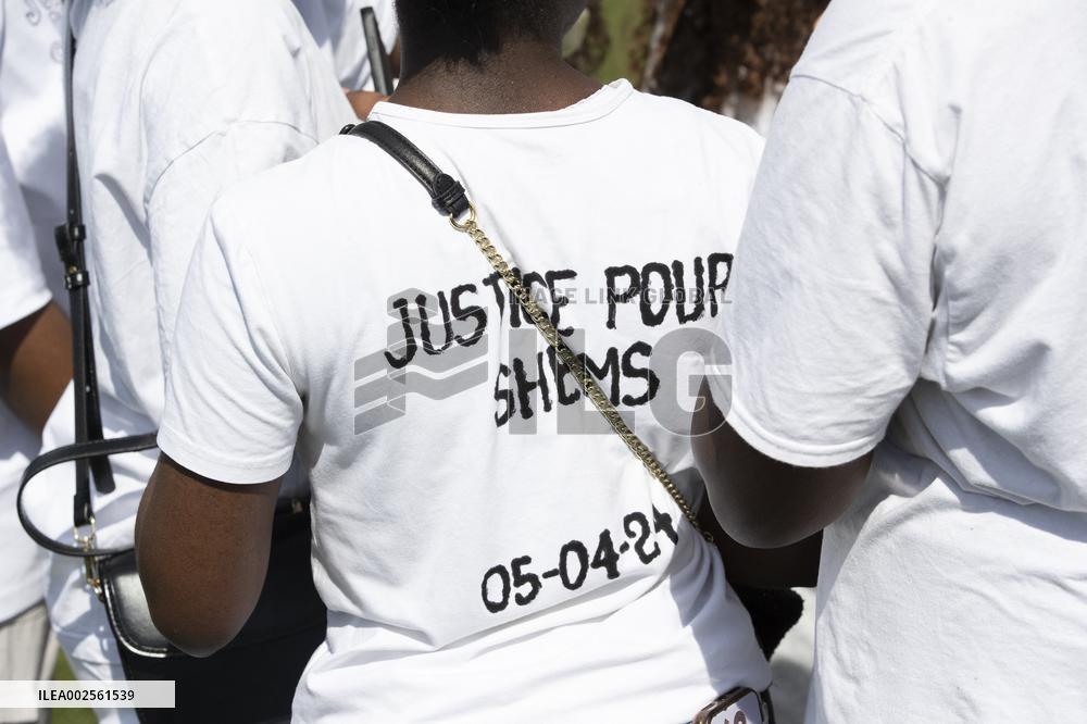 White March In Tribute To Shemseddine - Viry-Chatillon
