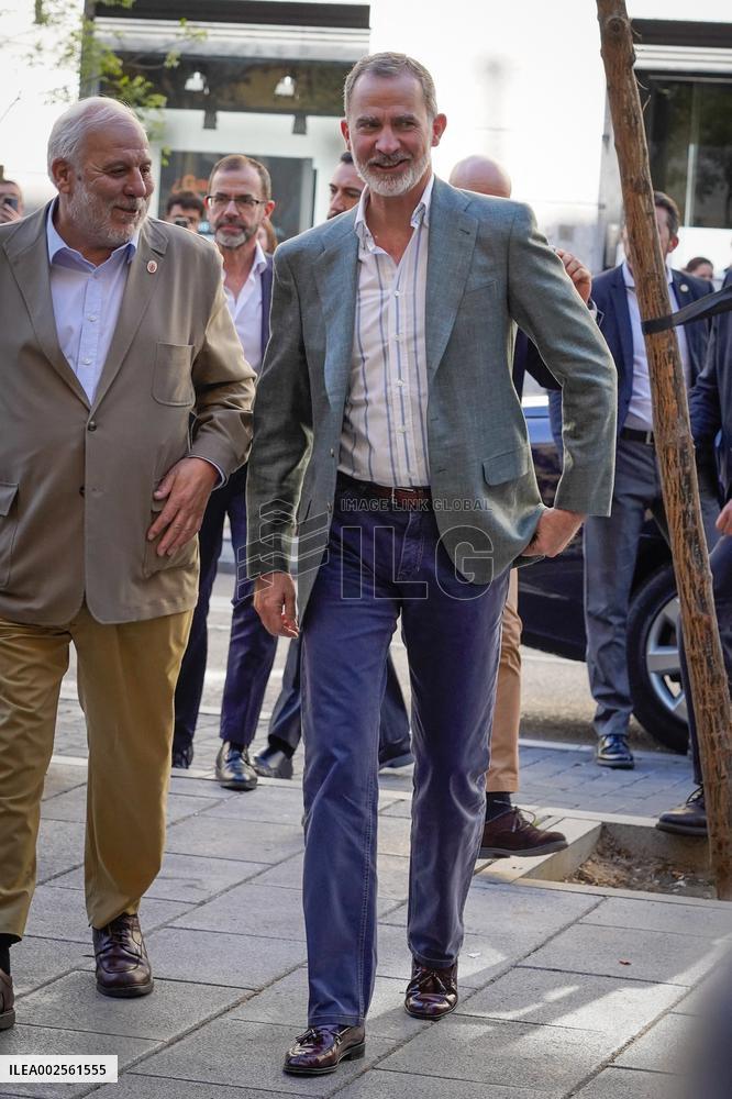 King Felipe VI Of Spain Attends Hispanoamerica Premiere - Madrid