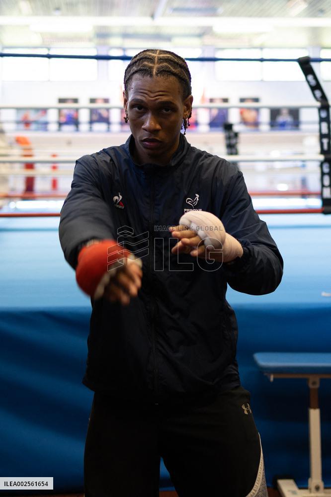 Olympic Boxing training of French FFBOXE Team Athletes - Paris