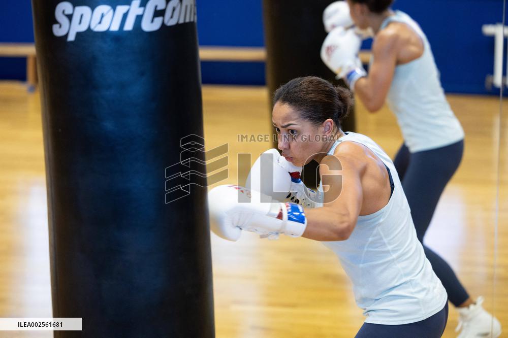 Olympic Boxing training of French FFBOXE Team Athletes - Paris