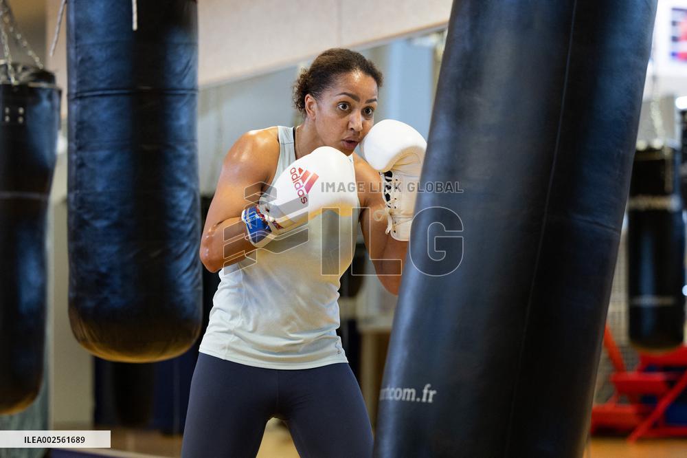 Olympic Boxing training of French FFBOXE Team Athletes - Paris