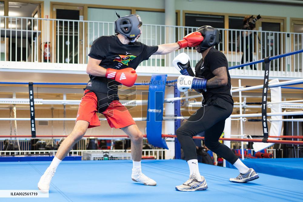 Olympic Boxing training of French FFBOXE Team Athletes - Paris