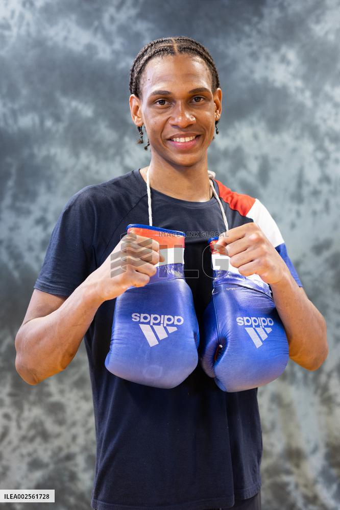Olympic Boxing training of French FFBOXE Team Athletes - Paris