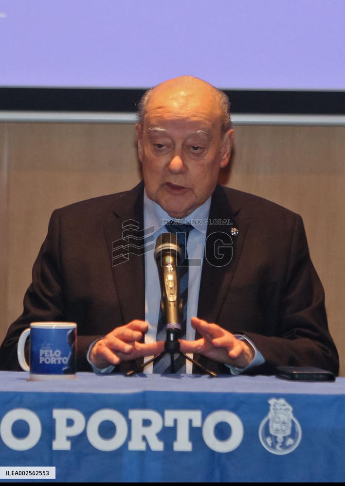 FC Porto/Elections: "All for Porto - conversations with President Pinto da Costa" project in Maia
