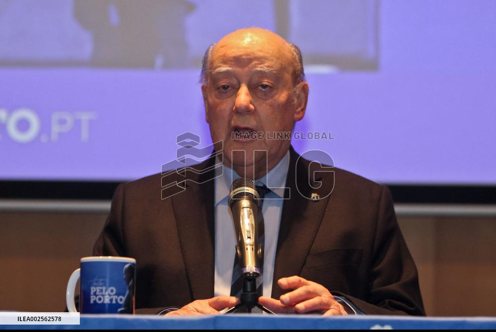 FC Porto/Elections: "All for Porto - conversations with President Pinto da Costa" project in Maia