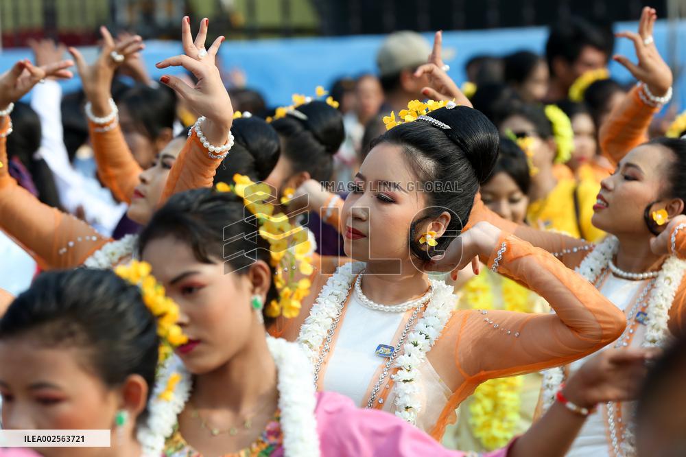 MYANMAR-YANGON-WATER FESTIVAL-CELEBRATION