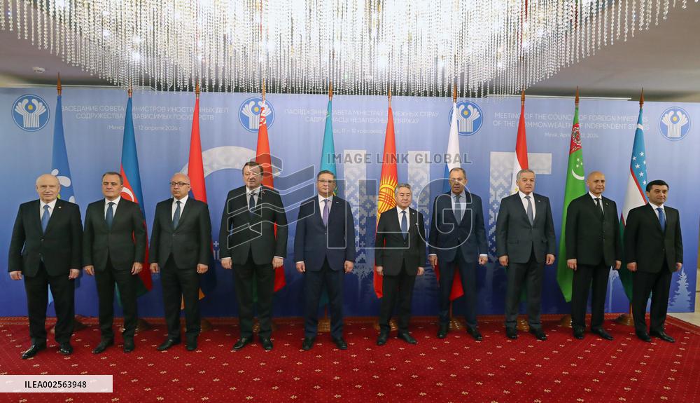 BELARUS-MINSK-CIS COUNCIL-FM-MEETING