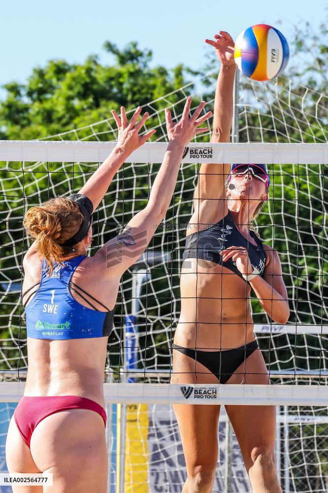 (SP)THE PHILIPPINES-LAGUNA PROVINCE-BEACH VOLLEYBALL-BEACH PRO TOUR FUTURES-QUARTERFINALS