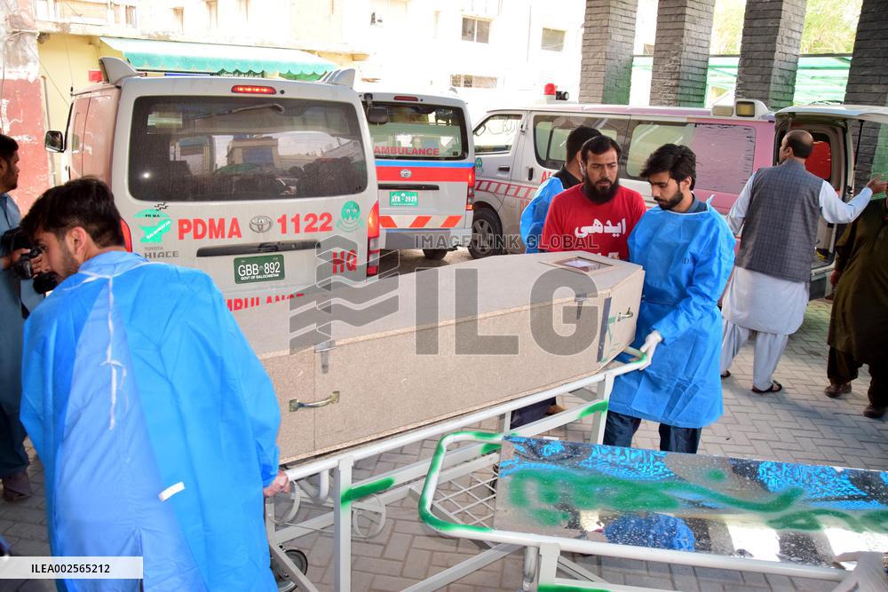 PAKISTAN-QUETTA-MILITANTS-HIGHWAY BLOCKADE-ATTACK