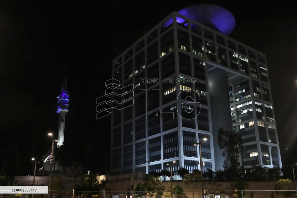 (FOCUS) ISRAEL-TEL AVIV-IRAN-DRONE-MISSILE ATTACKS