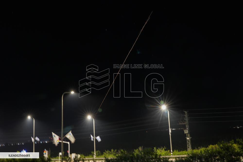 (FOCUS) ISRAEL-KIRYAT SHEMONA-IRAN-DRONE-MISSILE ATTACKS