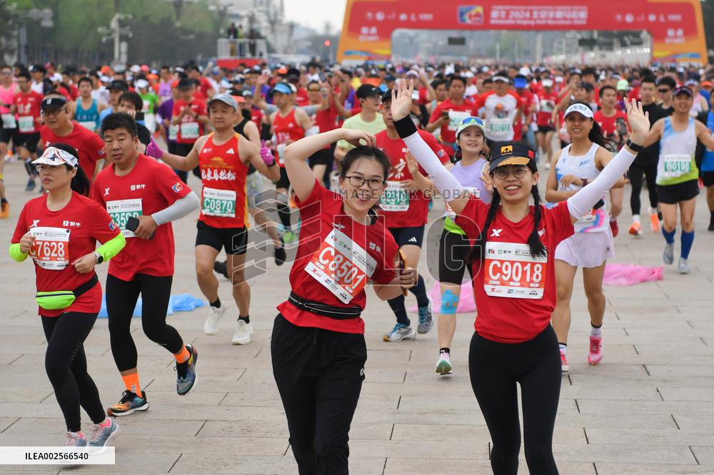 (SP)CHINA-BEIJING-HALF MARATHON 2024(CN)