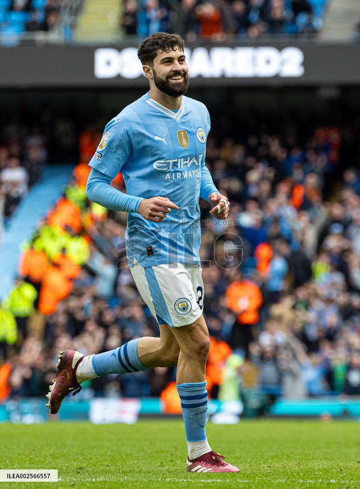 (SP)BRITAIN-MANCHESTER-FOOTBALL-ENGLISH PREMIER LEAGUE-MANCHESTER CITY VS LUTON TOWN