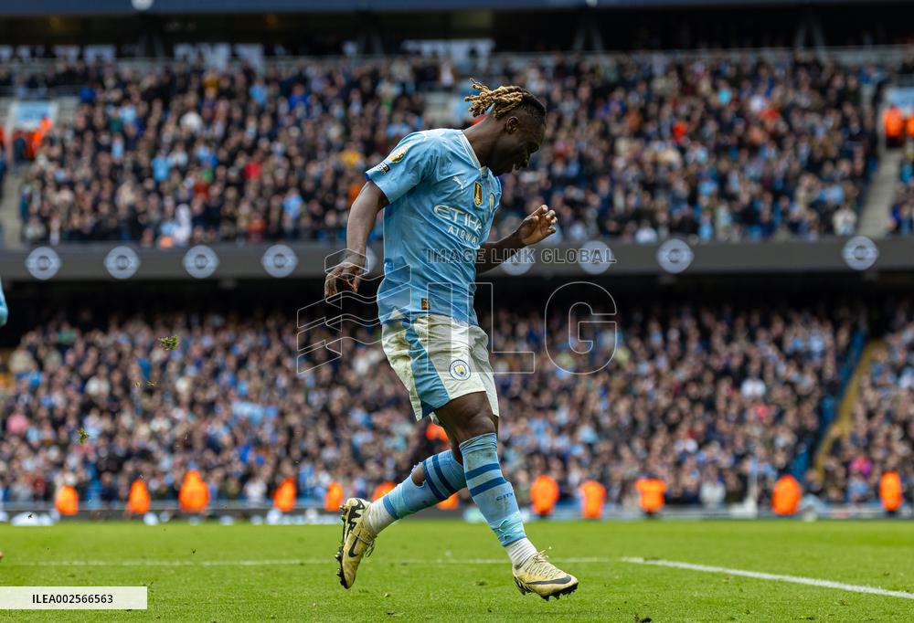 (SP)BRITAIN-MANCHESTER-FOOTBALL-ENGLISH PREMIER LEAGUE-MANCHESTER CITY VS LUTON TOWN