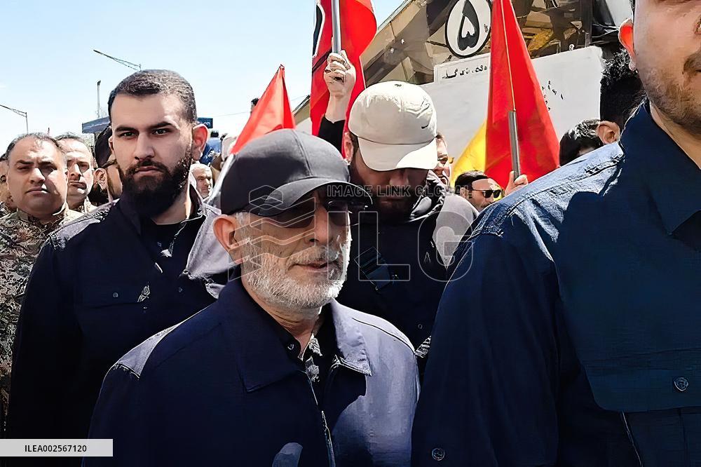 Files - Commander Of Quds Force Esmail Qaani - Tehran