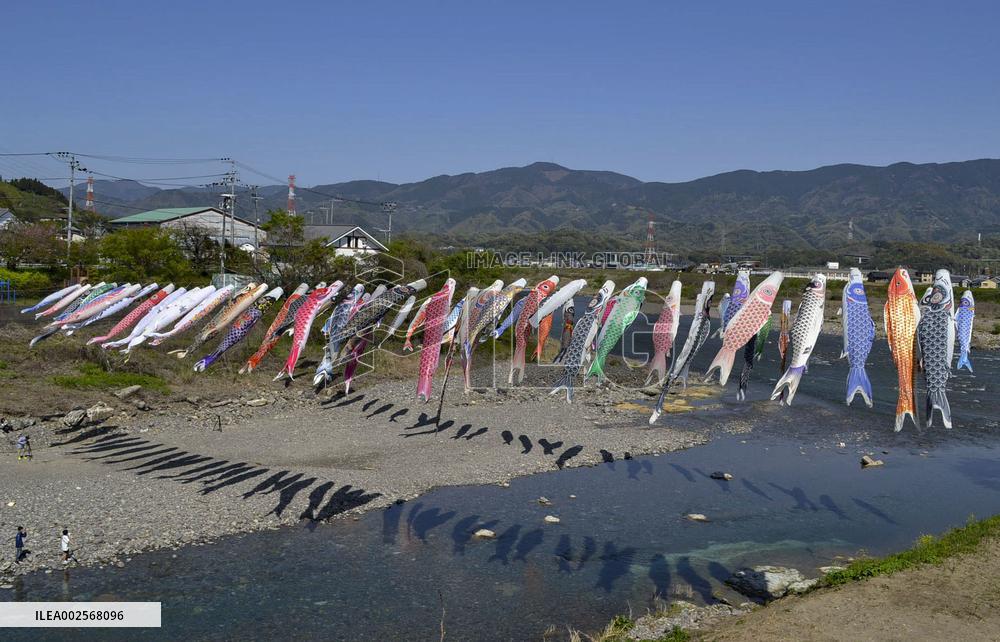Carp streamers in western Japan