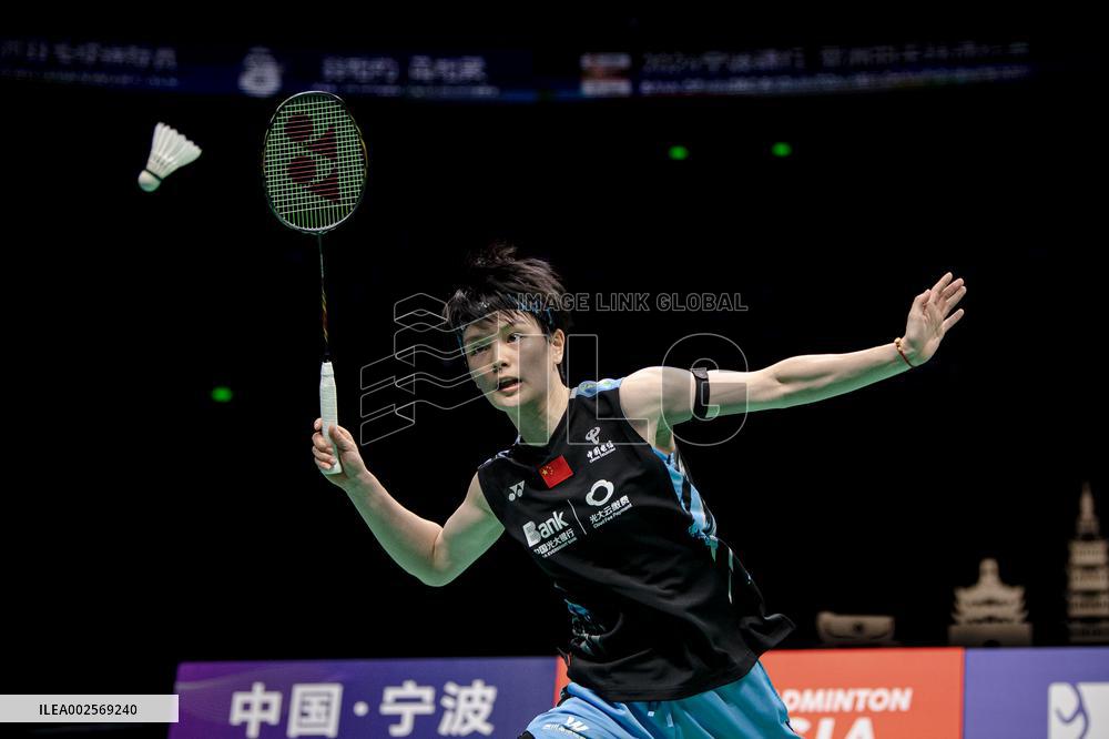 (SP)CHINA-NINGBO-BADMINTON-ASIA CHAMPIONSHIPS 2024-WOMEN'S SINGLES-FINAL (CN)