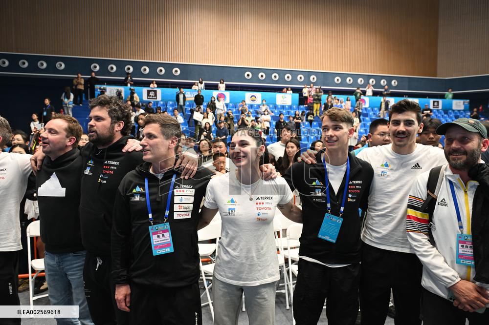 (SP)CHINA-JIANGSU-SUZHOU-SPORT CLIMBING-IFSC WORLD CUP-LEAD (CN)