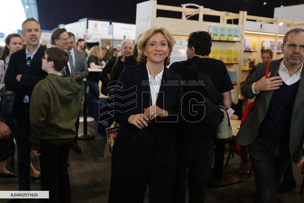 Paris Book Festival, Valerie Pecresse TM