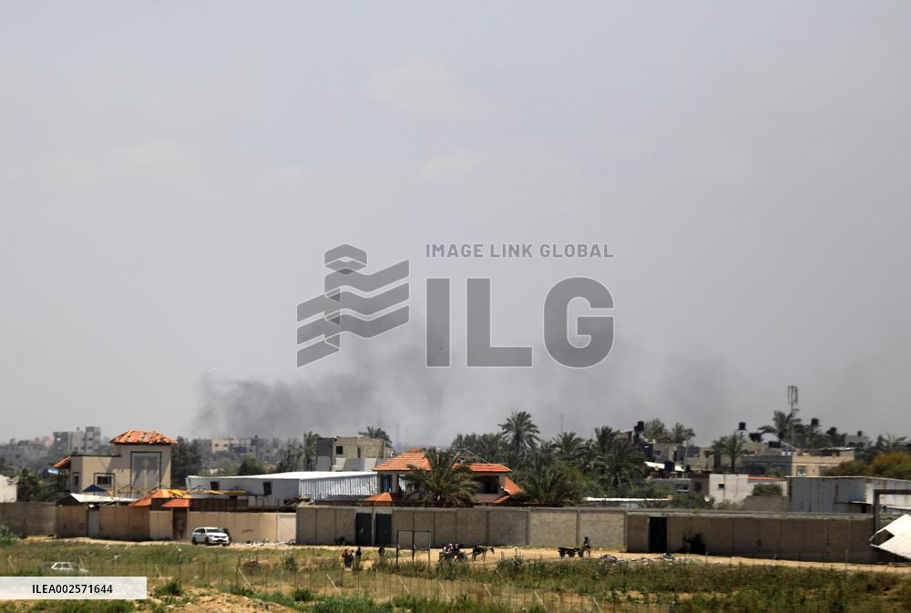 MIDEAST-GAZA-ISRAELI STRIKES