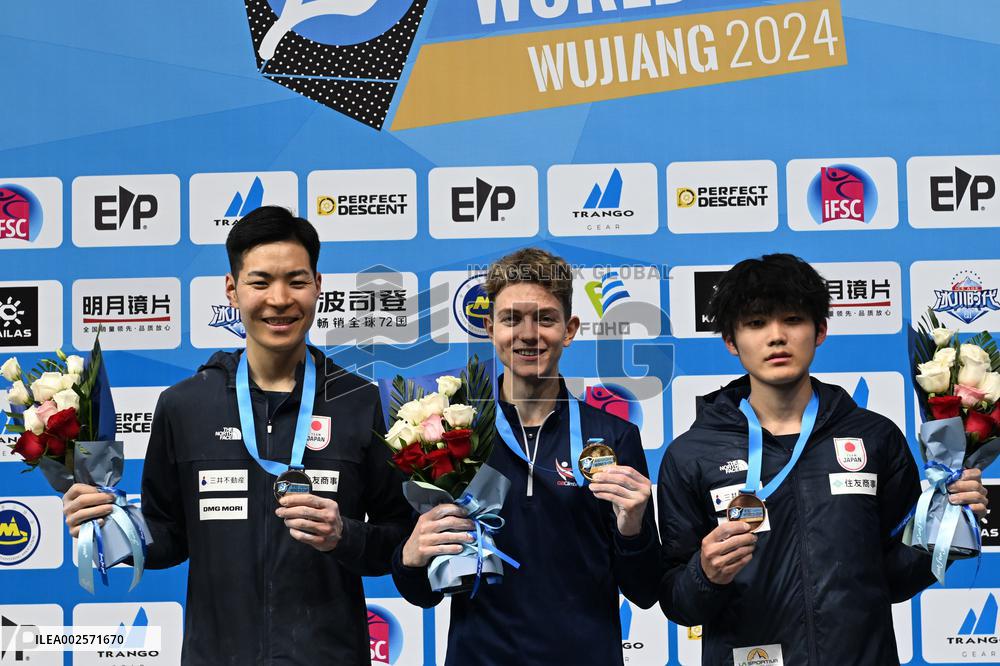 (SP)CHINA-JIANGSU-SUZHOU-SPORT CLIMBING-IFSC WORLD CUP-LEAD (CN)