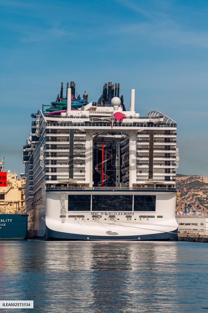 Illustration Port Of Marseille