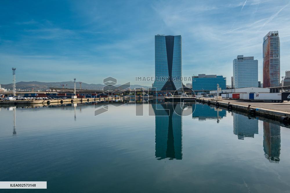 Illustration Port Of Marseille