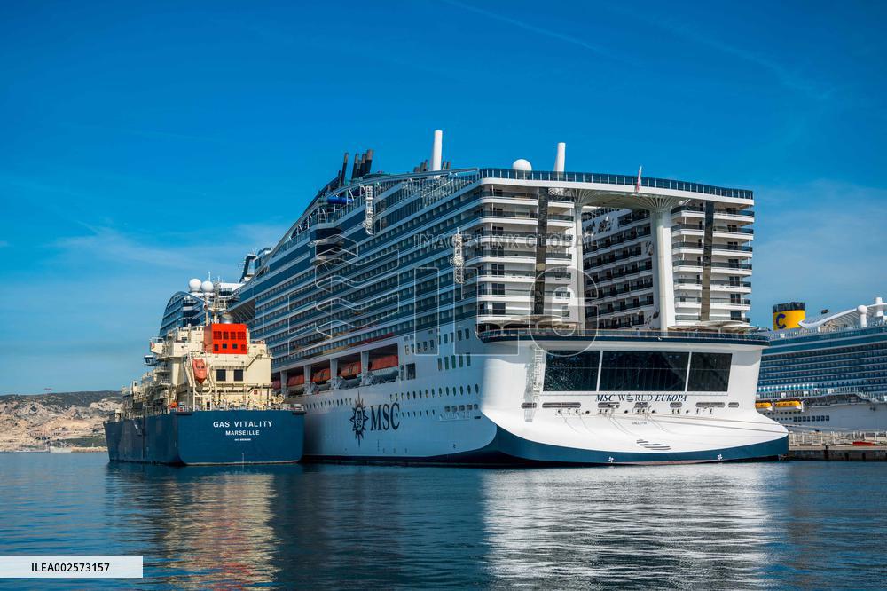 Illustration Port Of Marseille