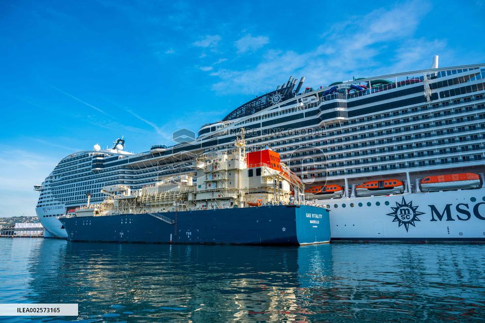 Illustration Port Of Marseille