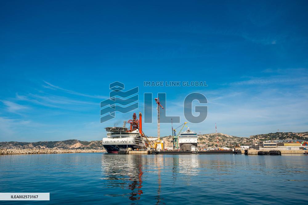 Illustration Port Of Marseille