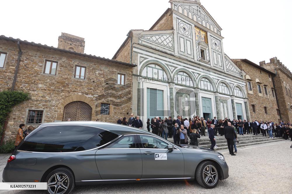 Funeral of Roberto Cavalli - Florence