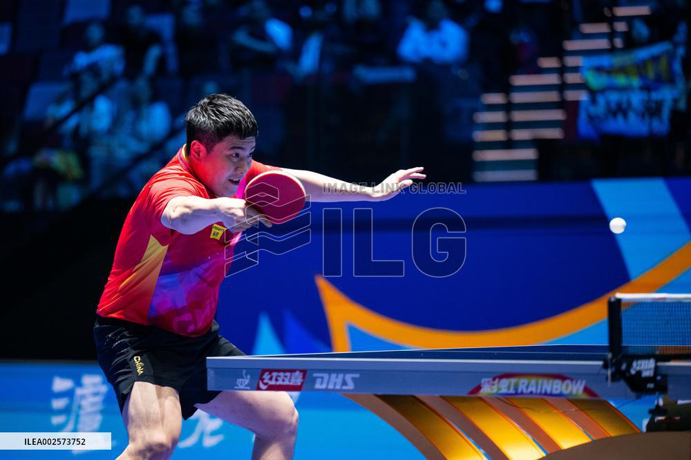 (SP)CHINA-MACAO-TABLE TENNIS-WTT CHAMPIONS-MEN'S SINGLES