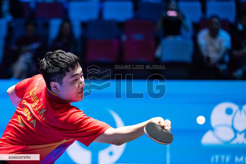 (SP)CHINA-MACAO-TABLE TENNIS-WTT CHAMPIONS-MEN'S SINGLES
