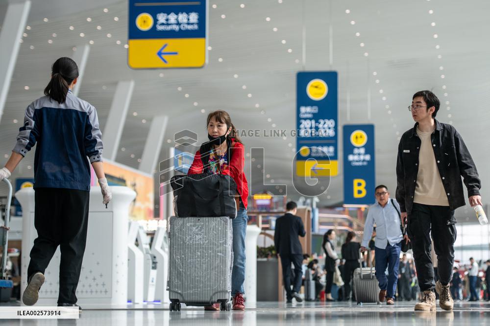 CHINA-HUBEI-WUHAN-AIRPORT-TERMINAL 2-REOPENING (CN)