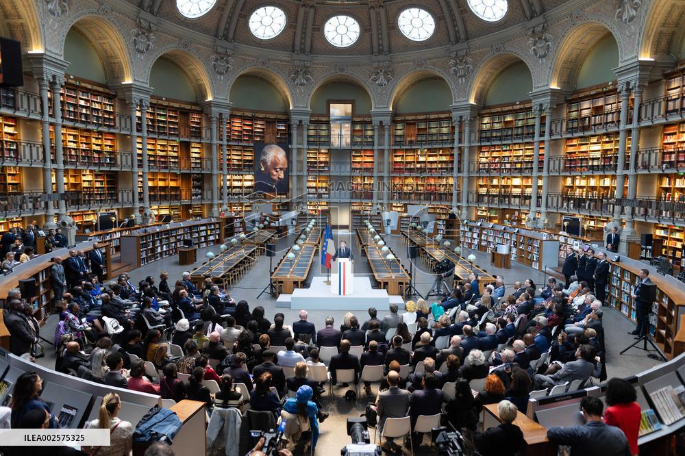 National hommage to Maryse Conde - Paris