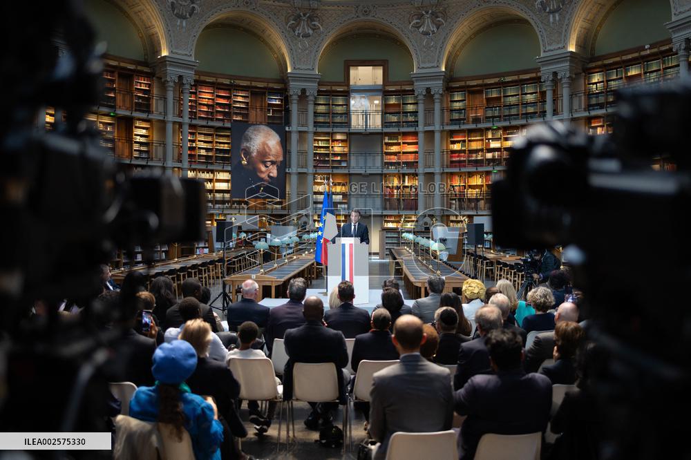 National hommage to Maryse Conde - Paris