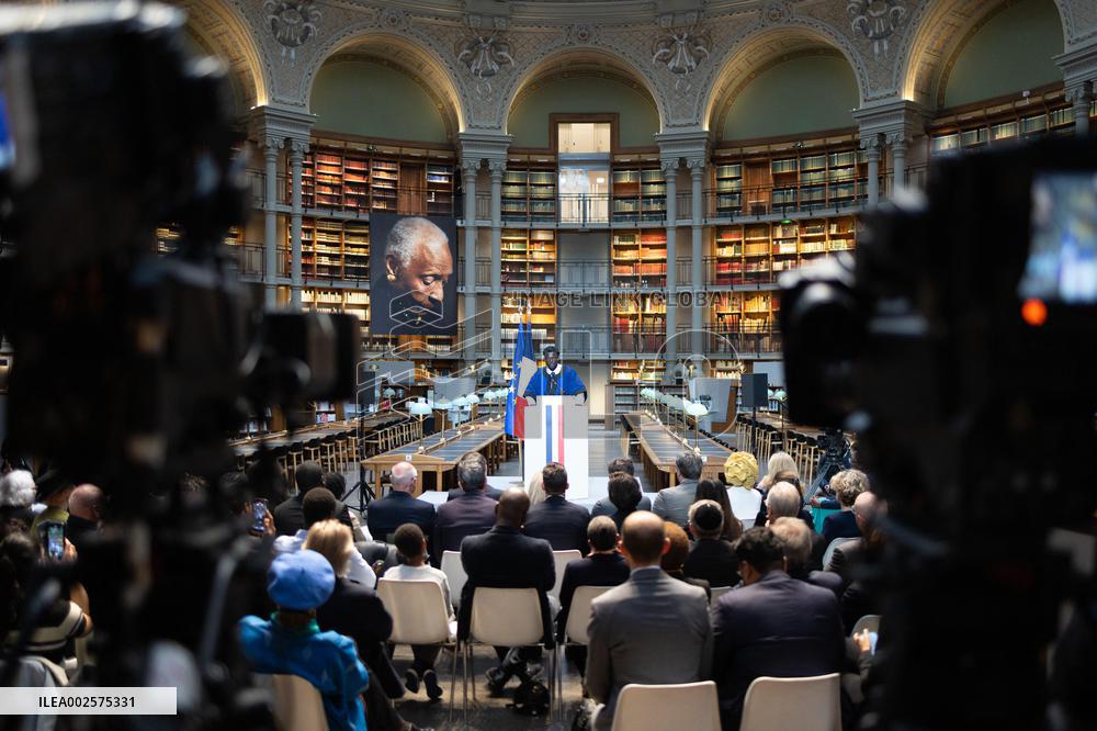 National hommage to Maryse Conde - Paris