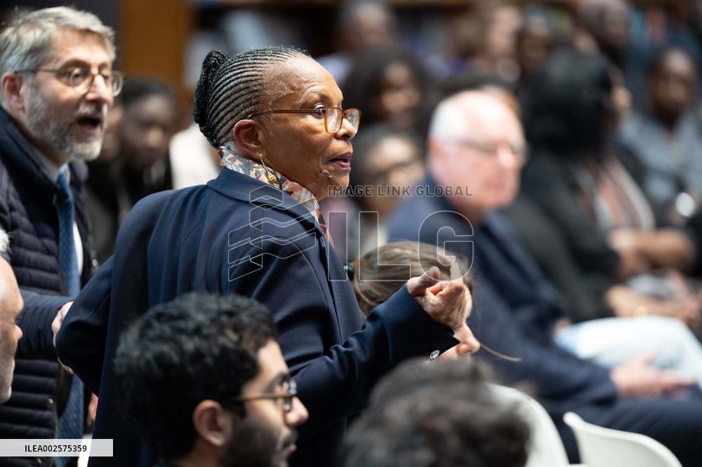 National hommage to Maryse Conde - Paris