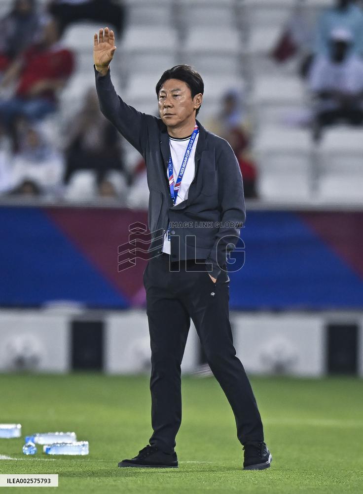 (SP)QATAR-DOHA-FOOTBALL-AFC U23 ASIAN CUP-QATAR VS INDONESIA